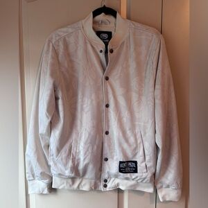 Ecko Unlimited Men's Light beige  Bomber Jacket